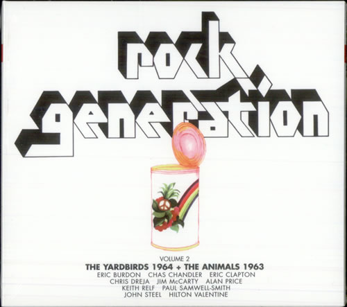 The Yardbirds Rock Generation Volume 2 CD album (CDLP) French YDBCDRO501767