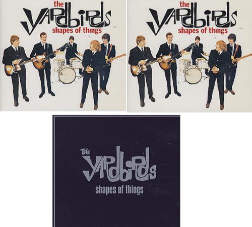 The Yardbirds Shapes Of Things 4-CD album set Japanese YDB4CSH326212