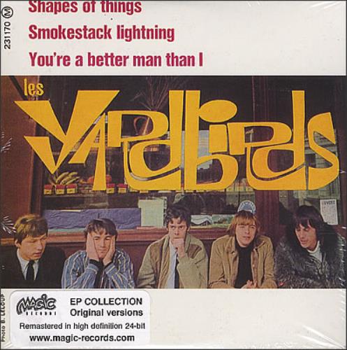 The Yardbirds Shapes Of Things CD single (CD5 / 5") French YDBC5SH377015