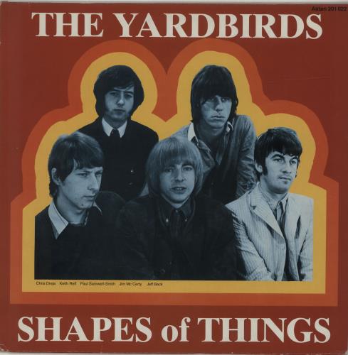 The Yardbirds Shapes Of Things vinyl LP album (LP record) German YDBLPSH681577