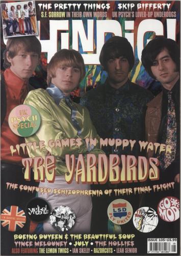 The Yardbirds Shindig! - Issue No. 105 magazine UK YDBMASH765727