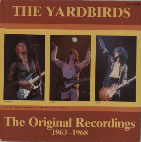 The Yardbirds The Original Recordings 1963-1968 vinyl LP album (LP record) German YDBLPTH681578