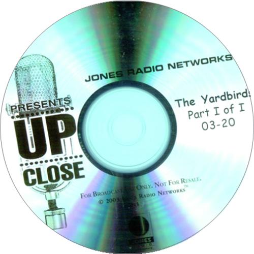 The Yardbirds Up Close CD album (CDLP) US YDBCDUP273760