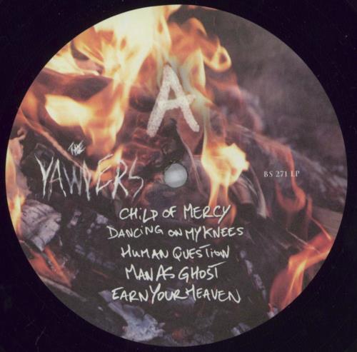 The Yawpers Human Question + Opened Shrink vinyl LP album (LP record) US 6YMLPHU833231