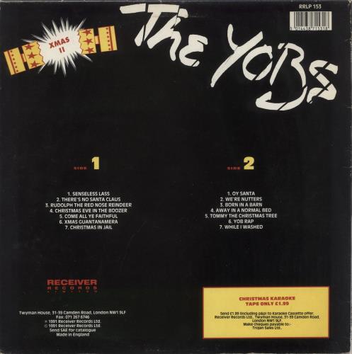 The Yobs XMas II vinyl LP album (LP record) UK VLZLPXM892047
