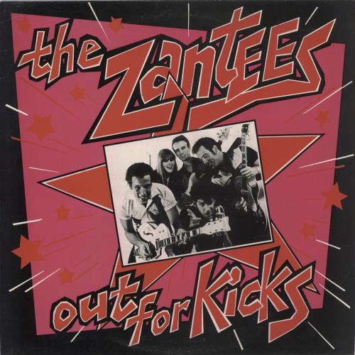 The Zantees Out For Kicks vinyl LP album (LP record) UK -L2LPOU892347