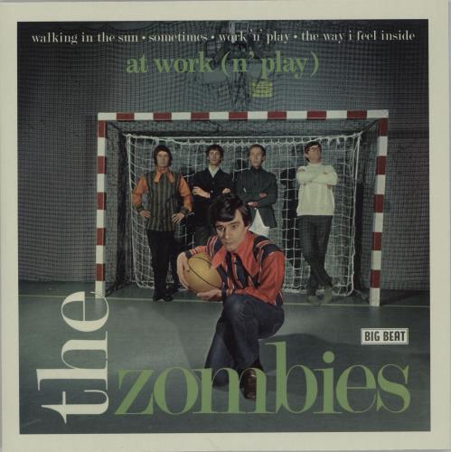 The Zombies At Work (N' Play) 7" vinyl single (7 inch record / 45) UK ZOM07AT764776
