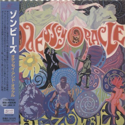 The Zombies Odessey And Oracle CD album (CDLP) Japanese ZOMCDOD888668