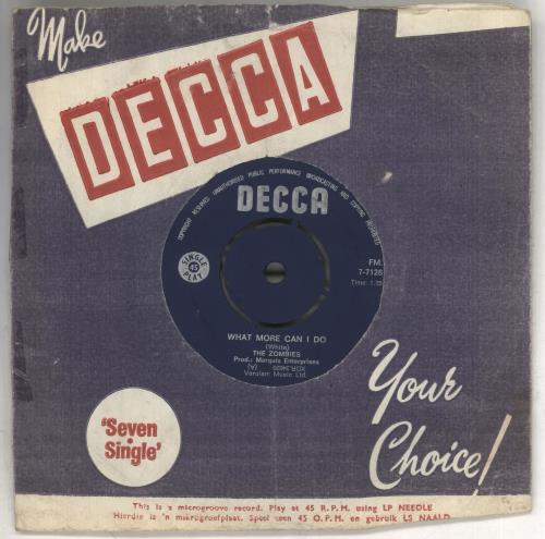 The Zombies Tell Her No 7" vinyl single (7 inch record / 45) South African ZOM07TE716238