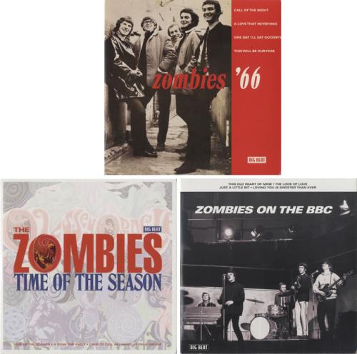 The Zombies Zombies '66 / Time Of The Season / Zombies On The BBC 7" vinyl single (7 inch record / 45) UK ZOM07ZO532337