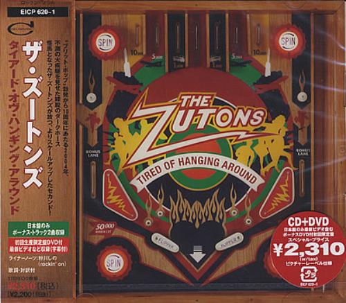 The Zutons Tired Of Hanging Around 2-disc CD/DVD set Japanese TZT2DTI379424