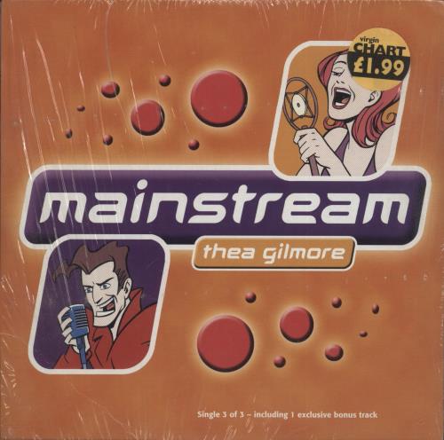 Thea Gilmore Mainstream 7" vinyl single (7 inch record / 45) UK GMO07MA879639