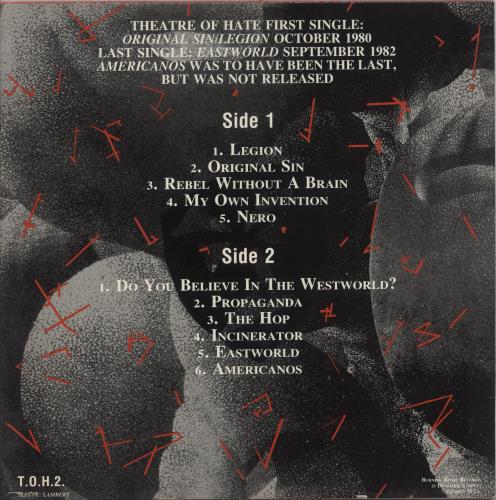 Theatre Of Hate Revolution vinyl LP album (LP record) UK TOHLPRE244728