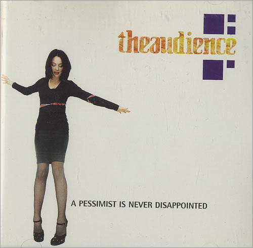 Theaudience A Pessimist Is Never Disappointed 2-CD single set (Double CD single) UK TUD2SAP223592
