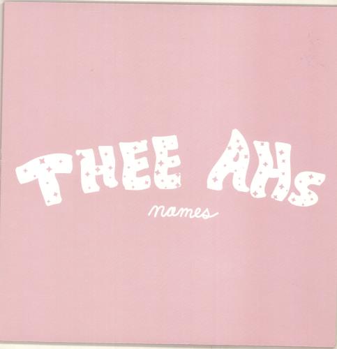 Thee AHs Names - 180 Gram vinyl LP album (LP record) Canadian Y1VLPNA704076