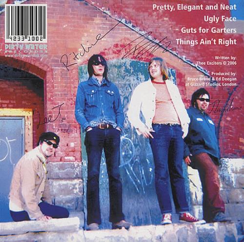 Thee Exciters Dial E For Excitement - Autographed! 7" vinyl single (7 inch record / 45) UK TVK07DI393754