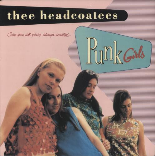 Thee Headcoatees Punk Girls vinyl LP album (LP record) US HEOLPPU892656