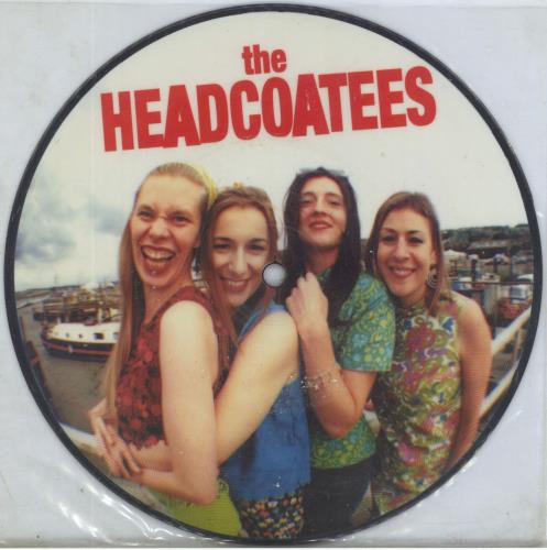 Thee Headcoatees Swallow My Pride 7" vinyl picture disc (7 inch picture disc single) UK HEO7PSW815070