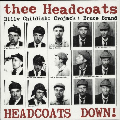 Thee Headcoats Headcoats Down! - White Vinyl vinyl LP album (LP record) UK HDCLPHE704302