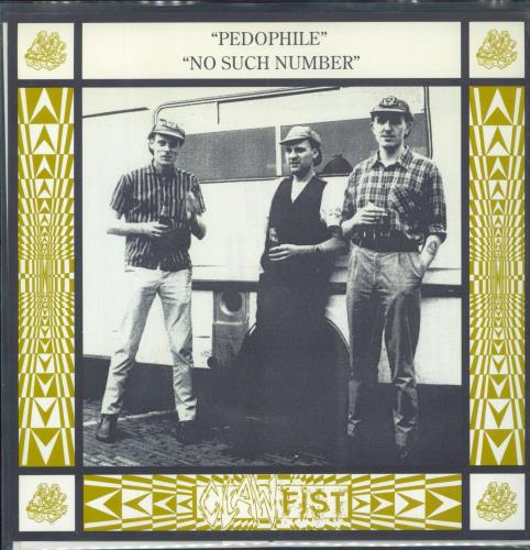 Thee Headcoats Pedophile 7" vinyl single (7 inch record / 45) UK HDC07PE794969