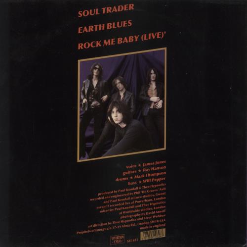 Thee Hypnotics Soul Trader 12" vinyl single (12 inch record / Maxi-single) UK S-Q12SO542536