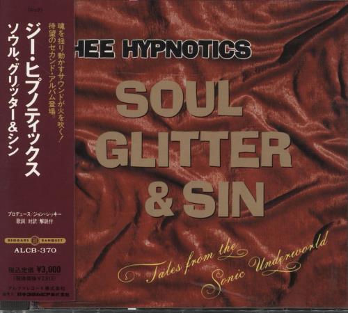 Thee Hypnotics Soul, Glitter And Sin CD album (CDLP) Japanese S-QCDSO711059