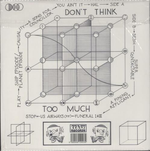 Thee MVPs Science Fiction - Blue Splatter Vinyl - Autographed + Slipmat - Sealed vinyl LP album (LP record) UK 8IXLPSC879337