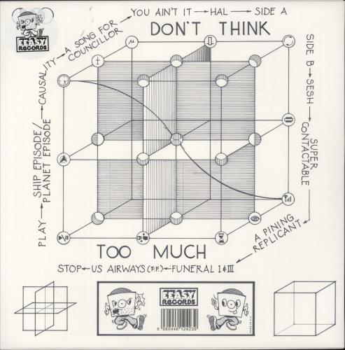 Thee MVPs Science Fiction - Blue Splatter Vinyl - Autographed + Slipmat vinyl LP album (LP record) UK 8IXLPSC874685