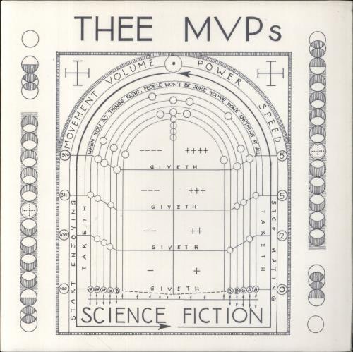 Thee MVPs Science Fiction vinyl LP album (LP record) UK 8IXLPSC859490