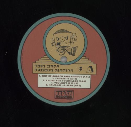 Thee MVPs Science Fiction vinyl LP album (LP record) UK 8IXLPSC859490