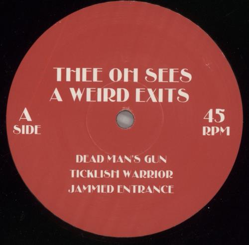 Thee Oh Sees A Weird Exits 2-LP vinyl record set (Double LP Album) US YK72LAW716134