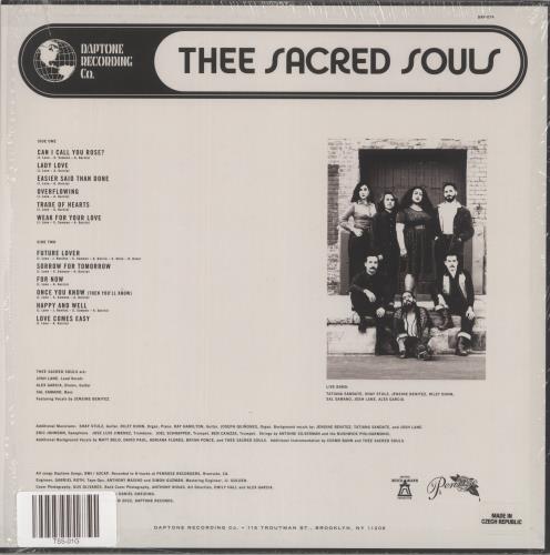 Thee Sacred Souls Thee Sacred Souls - Gold Vinyl vinyl LP album (LP record) US 7ITLPTH870197
