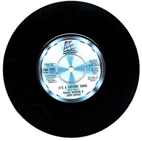 Thelma Houston It's A Lifetime Thing 7" vinyl single (7 inch record / 45) UK THH07IT346099