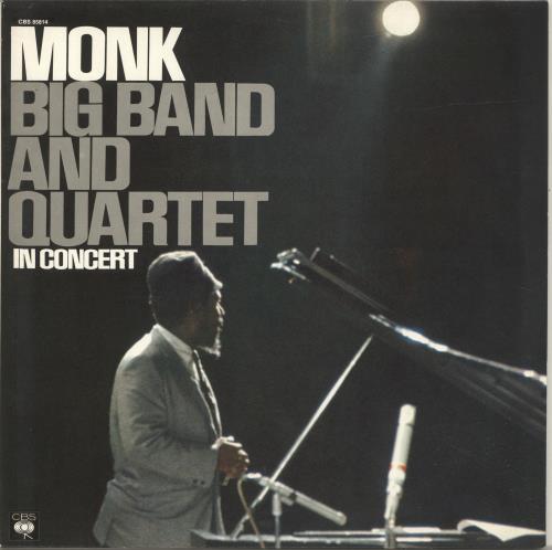Thelonious Monk Big Band And Quartet In Concert vinyl LP album (LP record) Dutch TM4LPBI693887