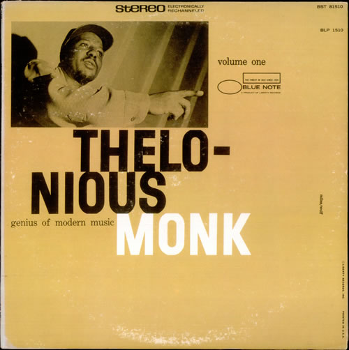 Thelonious Monk Genius Of Modern Music Volume 1 - Division Of Liberty vinyl LP album (LP record) US TM4LPGE532850