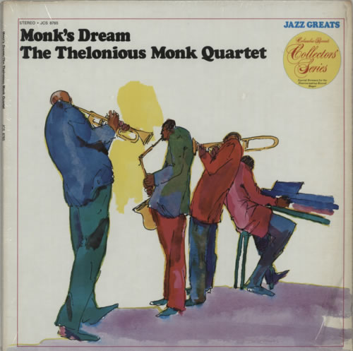Thelonious Monk Monk's Dream vinyl LP album (LP record) US TM4LPMO597978