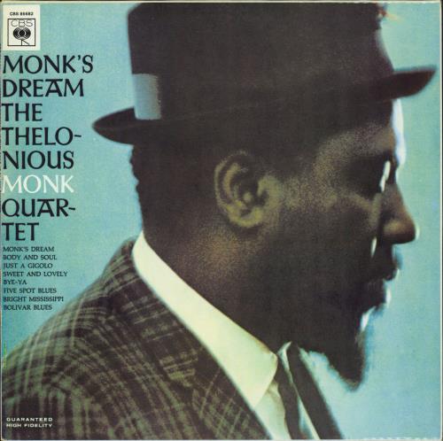 Thelonious Monk Monk's Dream vinyl LP album (LP record) French TM4LPMO827573