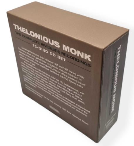 Thelonious Monk The Complete Riverside Recordings CD Album Box Set UK TM4DXTH770824