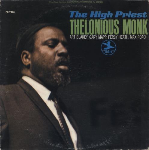 Thelonious Monk The High Priest vinyl LP album (LP record) US TM4LPTH882073