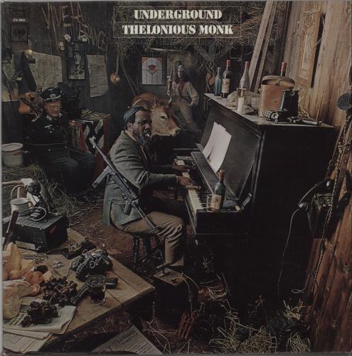 Thelonious Monk Underground vinyl LP album (LP record) US TM4LPUN668696