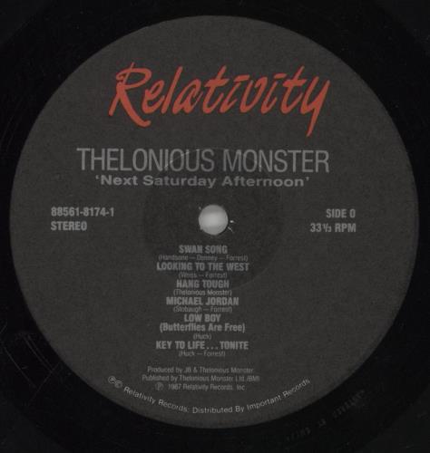 Thelonious Monster Next Saturday Afternoon vinyl LP album (LP record) US TZRLPNE859943