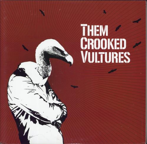 Them Crooked Vultures Them Crooked Vultures - 180 Gram Vinyl 2-LP vinyl record set (Double LP Album) US CVO2LTH779001