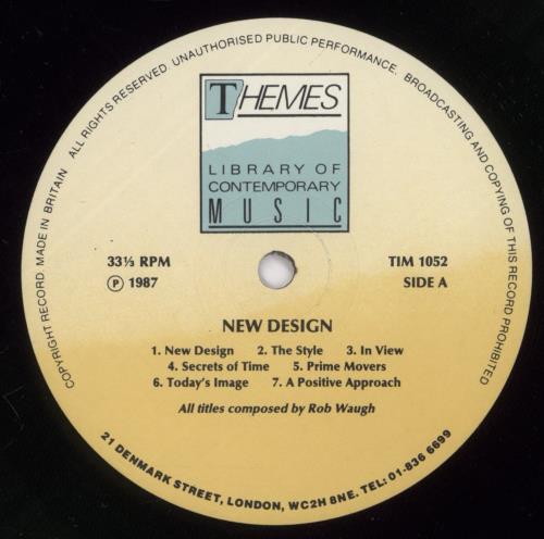 Themes International Music New Design vinyl LP album (LP record) UK -YOLPNE892927