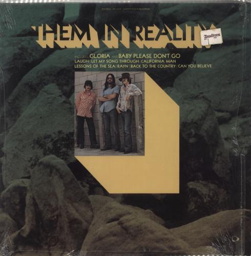 Them In Reality - shrink vinyl LP album (LP record) US T-MLPIN737093