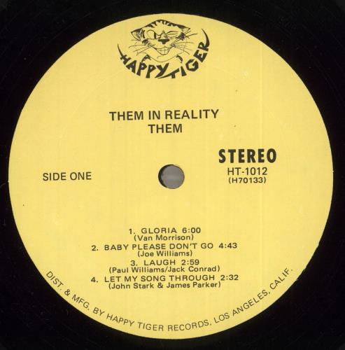 Them In Reality - shrink vinyl LP album (LP record) US T-MLPIN737093