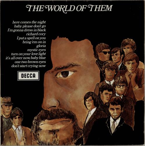 Them The World Of Them vinyl LP album (LP record) German T-MLPTH211507