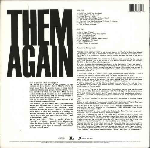 Them Them Again - 180gm vinyl LP album (LP record) UK T-MLPTH730697