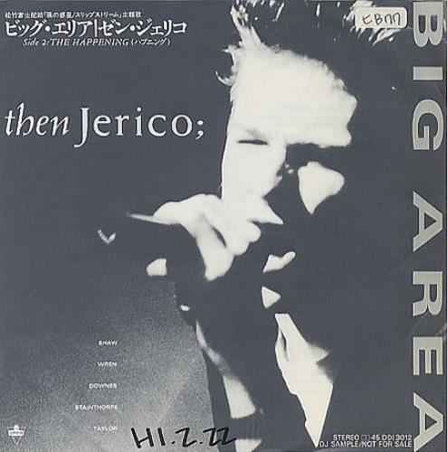 Then Jerico Big Area 7" vinyl single (7 inch record / 45) Japanese JER07BI231142