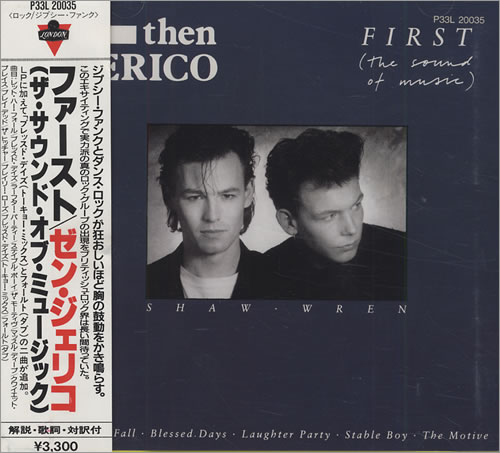 Then Jerico First CD album (CDLP) Japanese JERCDFI176867