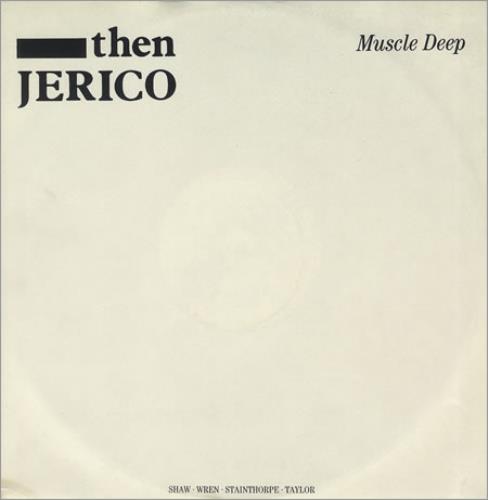 Then Jerico Muscle Deep 12" vinyl single (12 inch record / Maxi-single) UK JER12MU40708